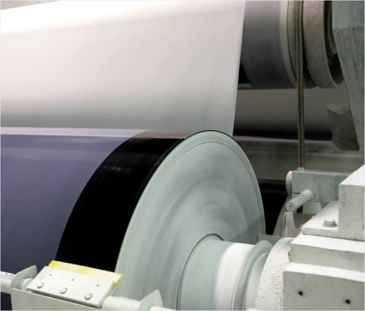 Production de papier sur machine