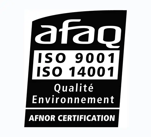 ISO 9001 & 14001 Certification Logo